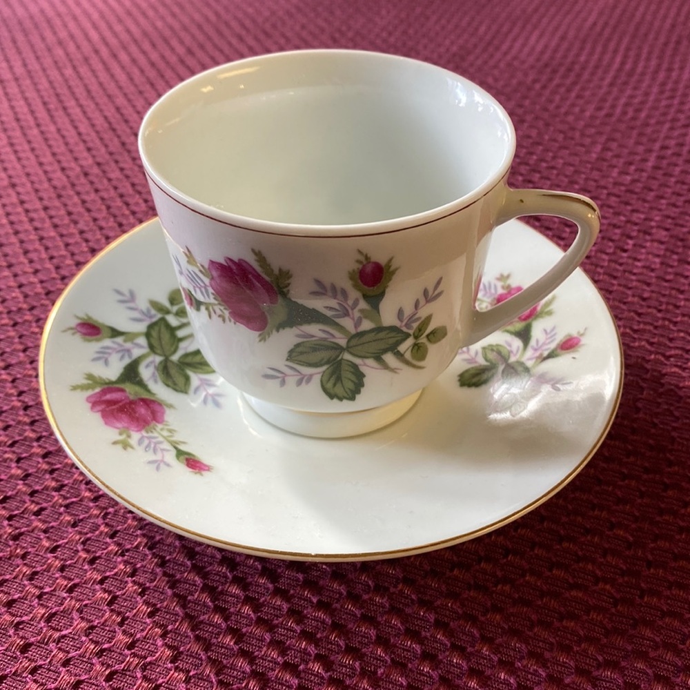 Vintage China, tea cup and saucer.